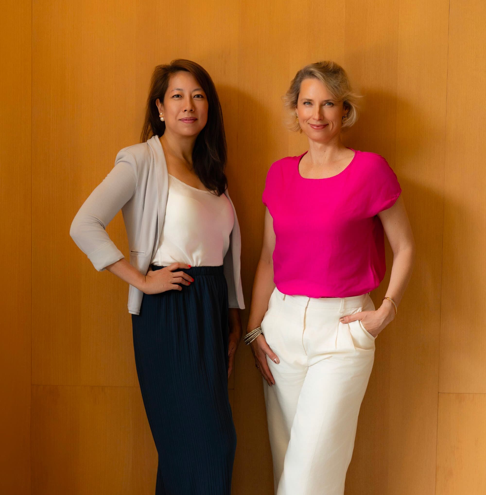 Julie Clauss and Tan Chui Mae